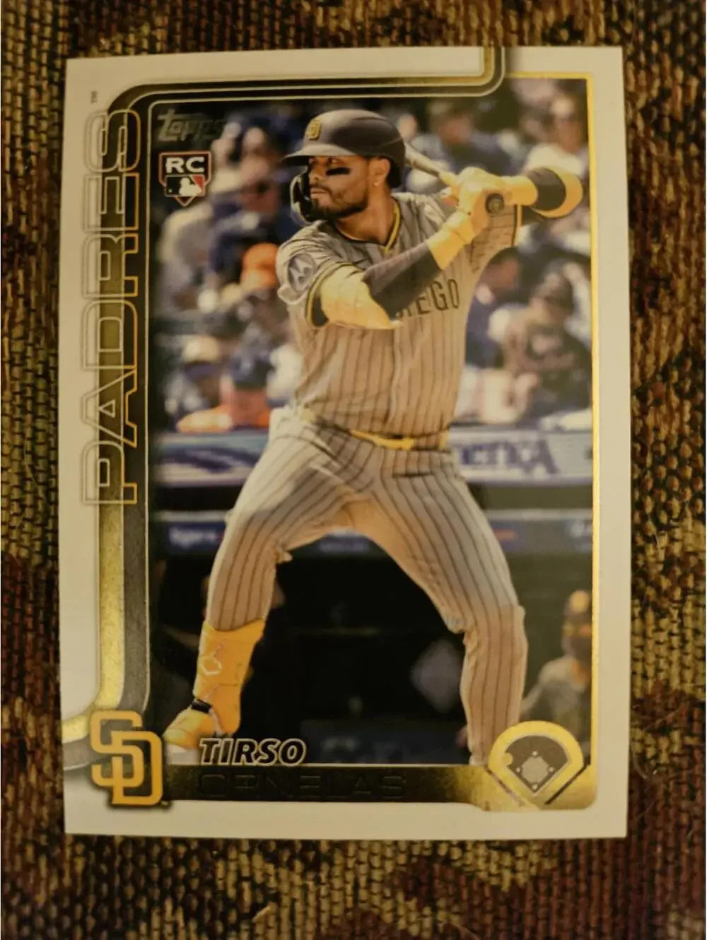 2025 Topps Update - Tirso Ornelas  - RC #US147 - Padres - RAW Mint - Rookie